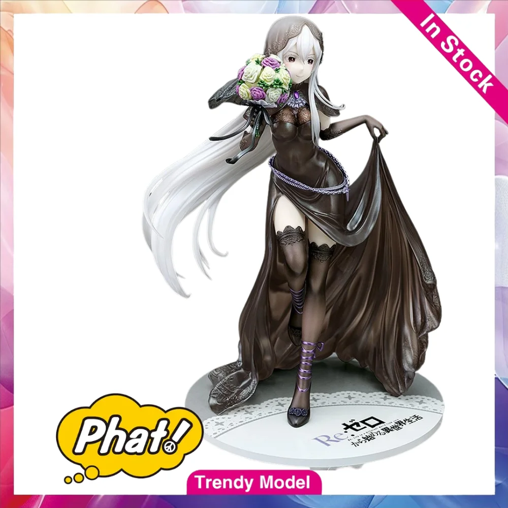 【TM】In Stock Phat! Re:Zero − Starting Life in Another World Echidna Wedding Dress 1/7 Figures Model Toy Gift Collection Ornament