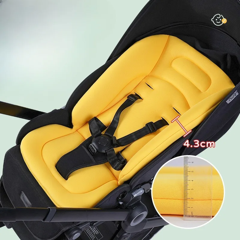 

Stroller Seat Pad Winter Warm Cushion Universal Fit Pushcart Accessory Thick Padding Baby Carrier Mat