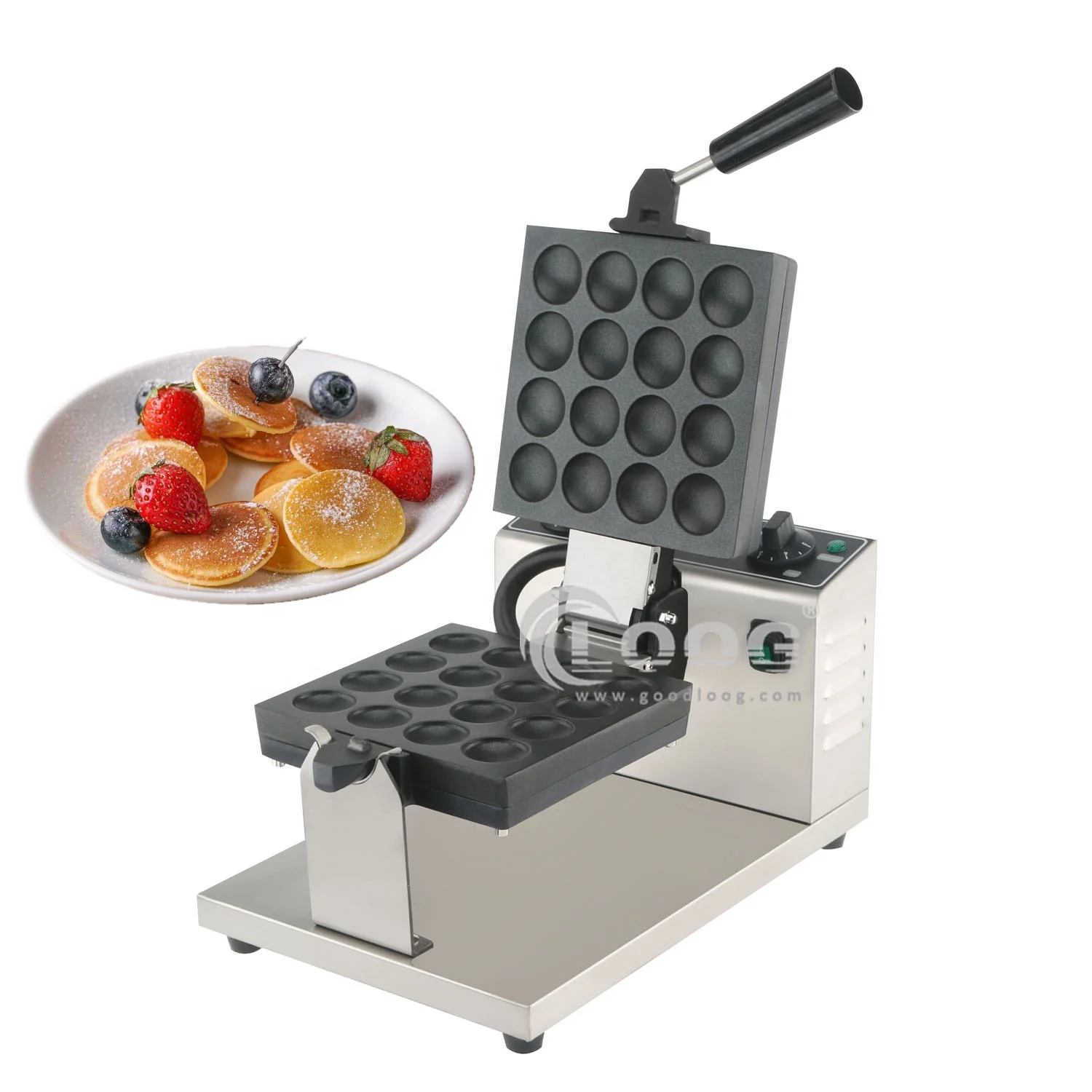 

Professional Removable Plates Mini Pancake Grill Electric Dutch Pancake Machine Mini Pancake Maker For Sale