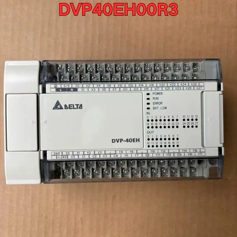 

Second-hand PLC module DVP40EH00R3 function test is normal