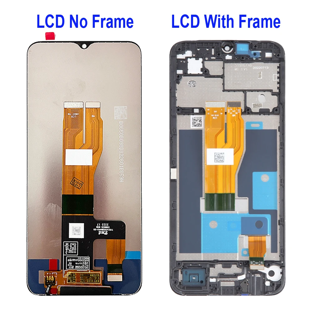 For OPPO Realme C33 RMX3624 LCD Display Touch Screen Digitizer Assembly For RealmeC33 Replacement LCD