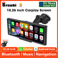 10.26 inch Car Play Screen,Wireless CarPlay & Android Auto Dash Cam Rear Camera Multimedia Stereo,AUX FM Radio,Car Touchscreen