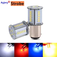 AYJERY 2pcs 12V Car Strobe Light Bulbs S25 1157 BAY15d 4014 Led 30 SMD Car Brake Light Auto Backup Reverse Lamp Flash Led Light