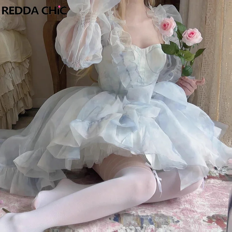 IMU 3-piece Set Women Trailing Evening Dress & Petticoat Skirt & Shawl Ruffle Puffy Mini Tutu Princess Girl Ball Gowns