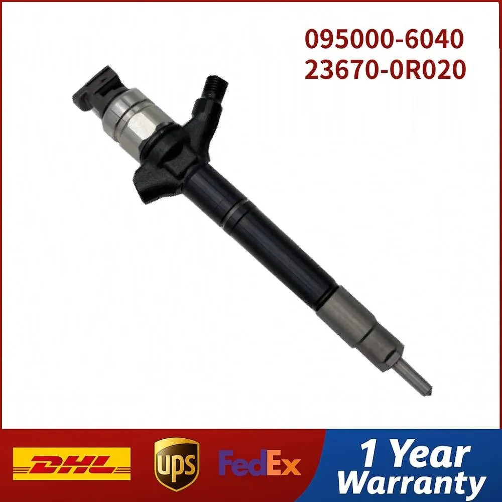 Diesel Fuel Injectors 095000-6040 23670-0R020 for Corolla Toyota 2AD-FTV, D-4D
