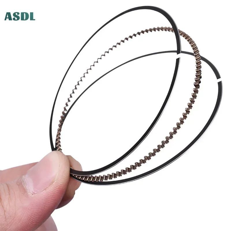 400CC Motor Engine 1/4 Cylinder Piston Rings 57.5mm for KAWASAKI ZZR400 1990-1999 ZRX400 1993-2008 ZRX400ll 95-08 ZZR ZRX 400