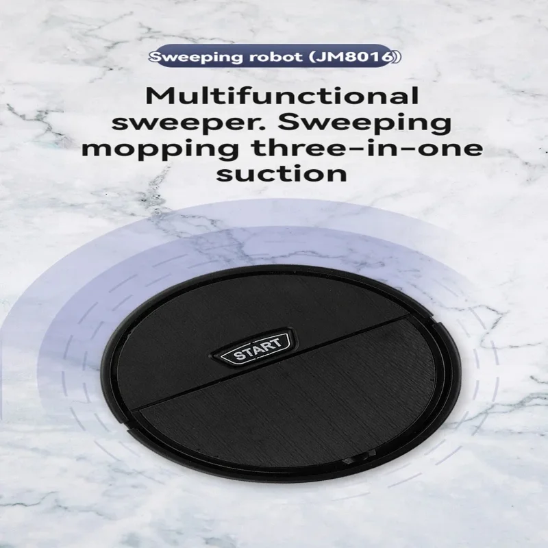 Xiaomi 5-In-1 Automatic Mini Home Floor Robotic Lazy Person Intelligent Vacuum Cleaner USB Rechargeable Wet Dry Sweeping Machine