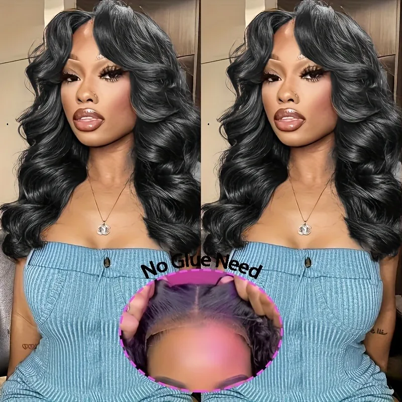 الجسم موجة الدانتيل الجبهة الباروكات شعر الإنسان واسعة الدانتيل 200 الكثافة خصلات الشعر المستعار الإنسان 13x4 شعر الإنسان الدانتيل الجبهة الباروكات قبل قطعها 20 بوصة #2