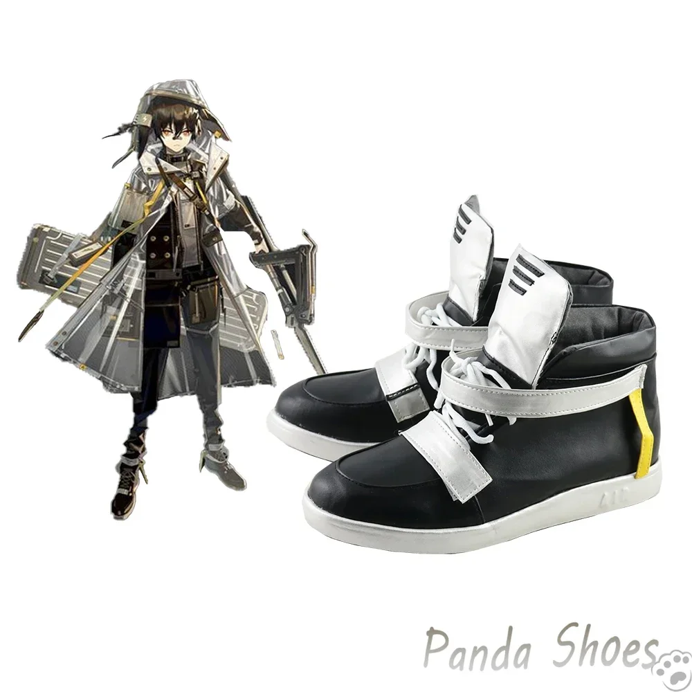 Ayerscarpe Gioco Arknights Scarpe Cosplay Anime Cos Comic Costume Cosplay Scarpe Prop per Con Festa di Halloween