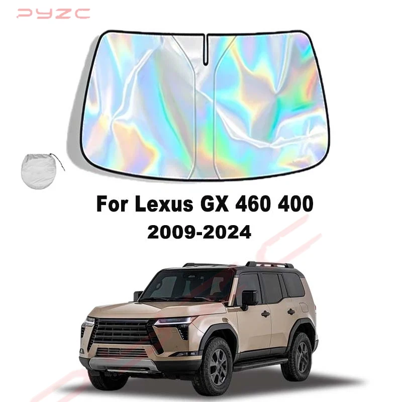 Parasol para Parabrisas de Coche Lexus GX 460 400 2009-2023, Cubierta para Ventana Delantera, Visera Protectora Solar, Protección UV Interior para Automóvil