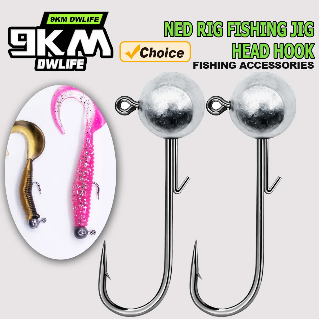 9KM Ned Jig Head Ho…