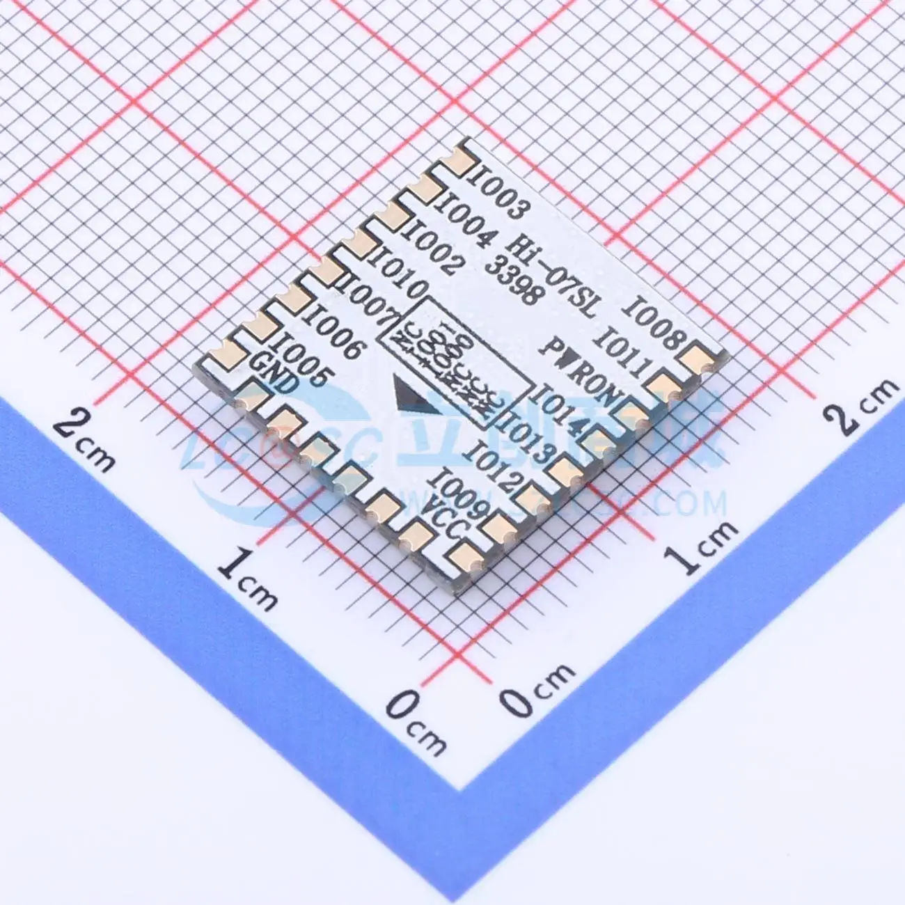3pcs Hi-07S SMD Hi3861V100chip 802.11b/g/n I2C I2S UART SPI SDIO WiFi Wireless Module for Smart Home System