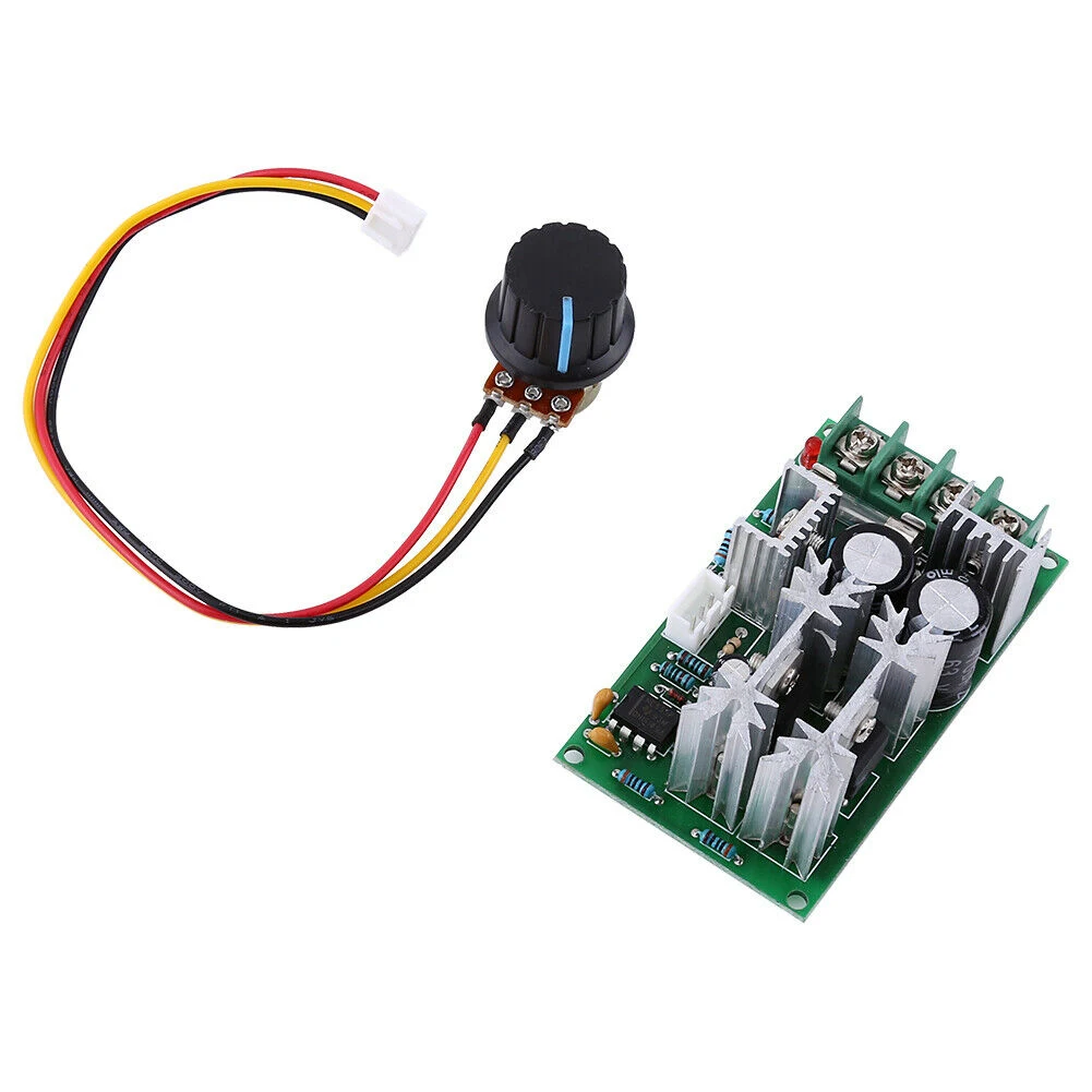 1pc 20A DC 10-60V Motor Speed Controller For PWM HHO RC Motor Speed Regulator Controller Switch Accessories