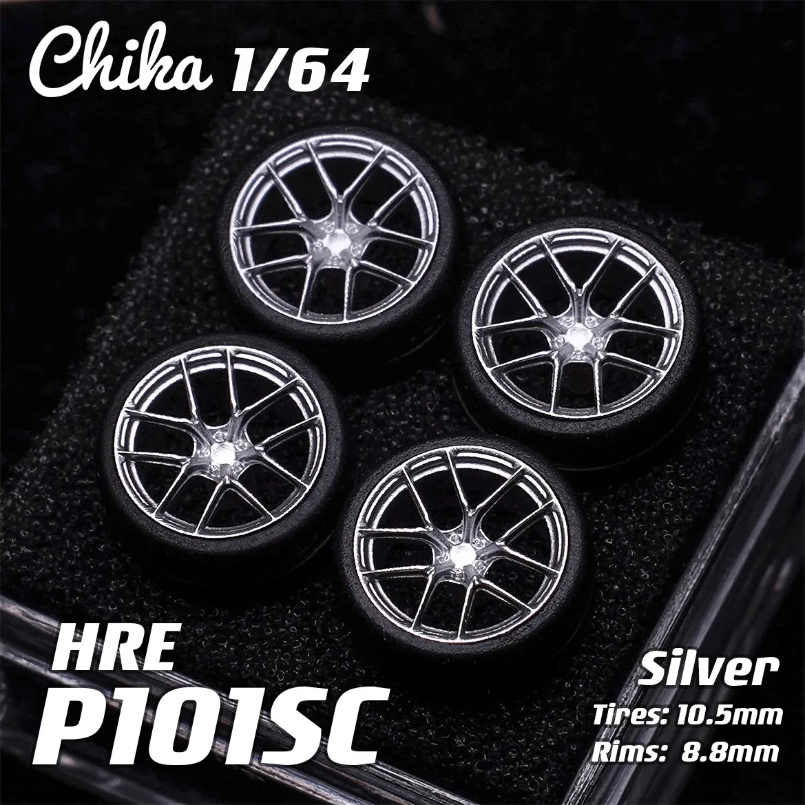 

1/64 Chika HRE P101SC 10,5 мм вторичная модифицированная модель ступицы колеса