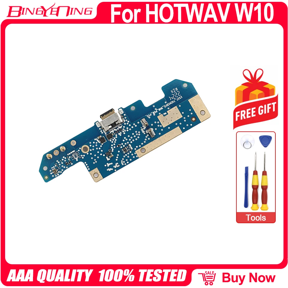 لوحة شحن أصلية بمنفذ USB ، قابس USB لـ HOTWAV W10 ، إصلاح قطع غيار الملحقات ، جديد