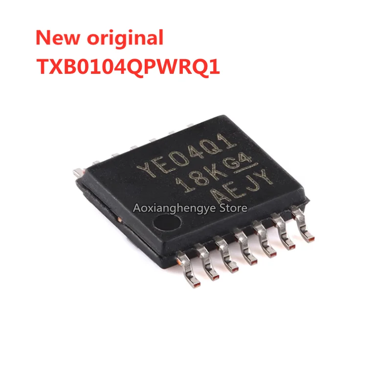 5PCS TXB0104QPWRQ1 TXB0104 YE04Q1 TSSOP-14 4-bit bidirectional voltage level converter chip