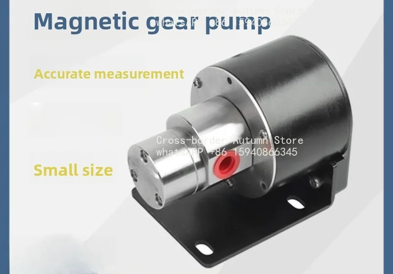 For  Miniature metering pump Self-priming stainless steel, coffee machine, inkjet printer Magnetic drive gear pump
