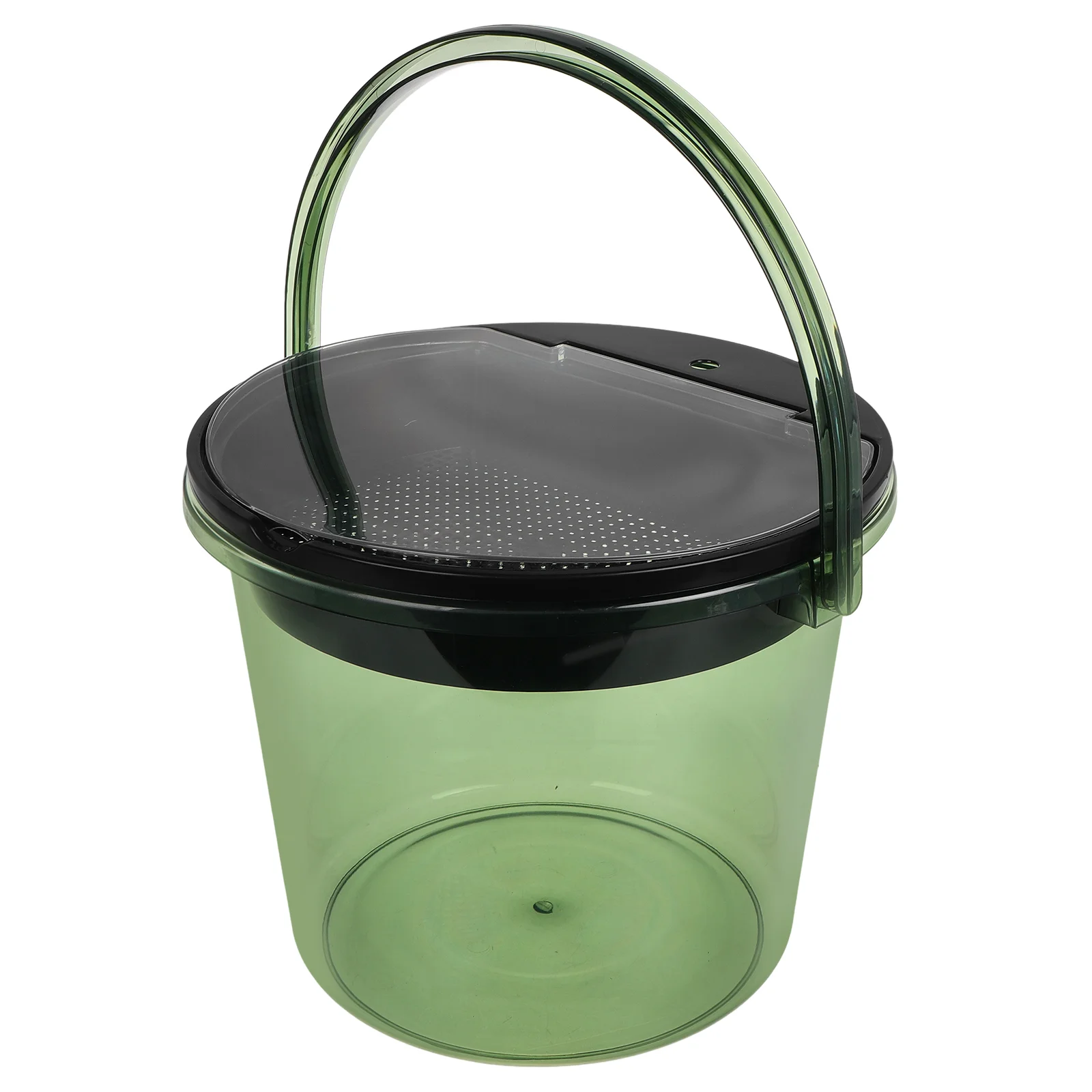 Tea Bucket Dregs Trash Can Garbage Kitchen Dustbin Food for Residue Indoor Countertop Compost The Pet Small with Lid