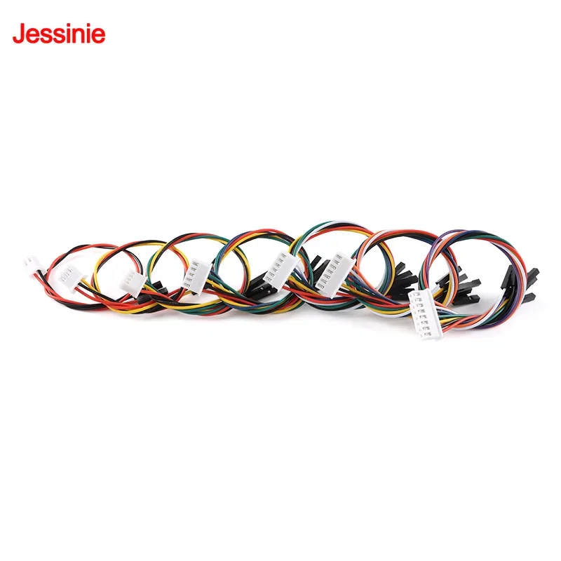 

XHB2.54 to 2.54 Dupont 1P Terminal Cable With Lock 2P/3P/4P/5P/6P/7P/8P To Dupont Head Electronic Cable Connection Cable 20CM