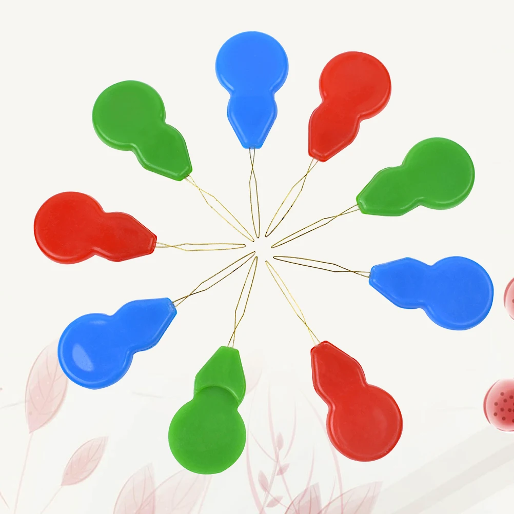 

50pcs Plastic Wire Loop Needle Threader Bright Color Easy Insertion For Hand Machine Sewing Diy Craft Tool Needle Threading