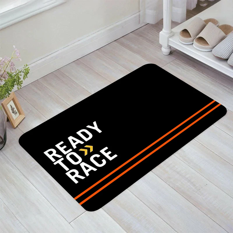 

Ready to Race Floor Mat Carpets Carpet Entrance of House Aesthetic Room Decoration Kitchen Rug Balcony Rugs Home Foot Door Mats