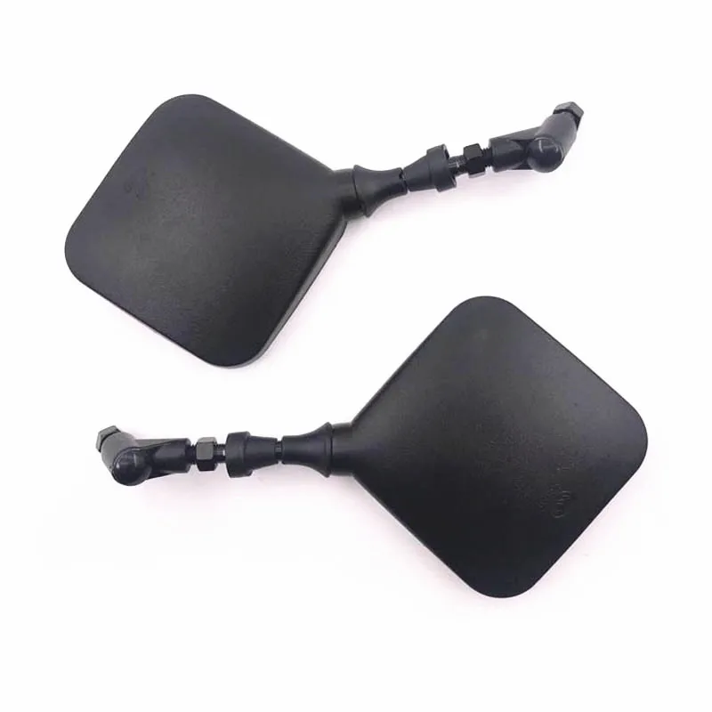 Black Dual Sport Motorcycle Mirrors Side Mirrors For Suzuki DR 200 250 DR350 350 DRZ 400 650 DR650 2Pieces/lot