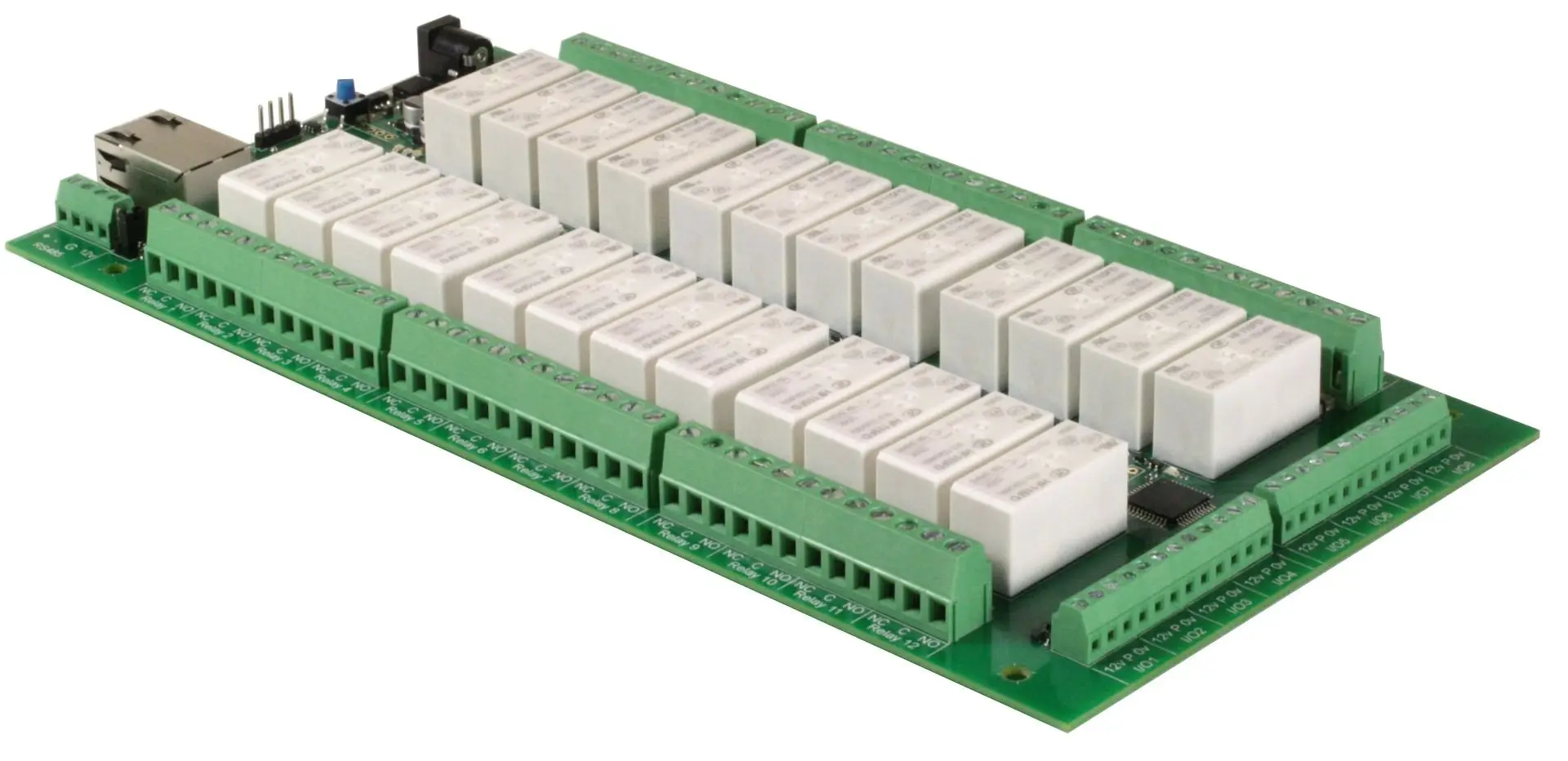 DS2824 - 24 X 16A Ethernet Relay Expansion Module Relay Module Development Board view 3