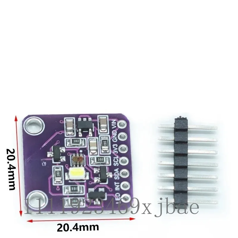 High Precision RGB Color Light Sensor Module Visible Light Color Recognition Detection Development Board