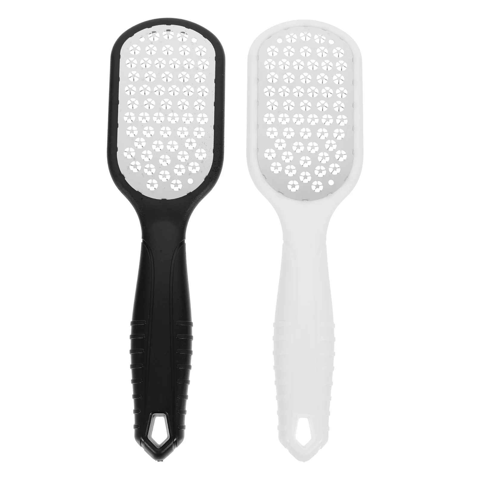 2 Pcs Stainless Steel Foot Rubbing Board Handheld Pedicure Scrubber Efficient Callus Remover Dead Skin Exfoliator Comfortable