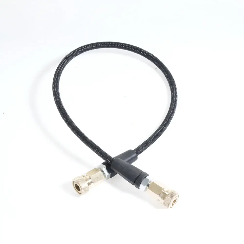 High Pressure Nylon Braided Air Hose Supply Flexible Connector For Compressor Pump Explosion Proof Inflator
