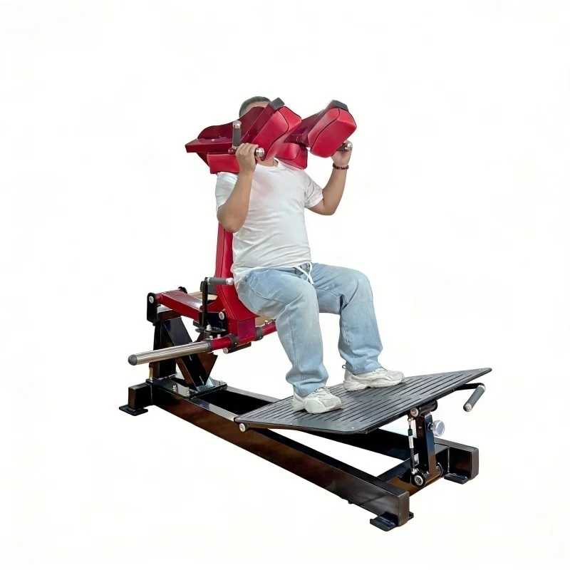 Steel Sports Plate Loaded 45 Degree Leg Press Fitness Exercise Machine Gym Equipment Hack Squat Machine for Leg Strength