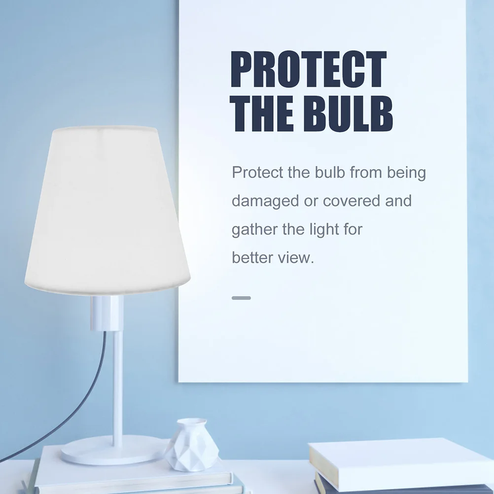 

2pcs Wall Light Shade Simple Cloth Lampshade For Home Ceiling Floor Lamp Dust Proof Cover Multifunction Light Shade Lamp