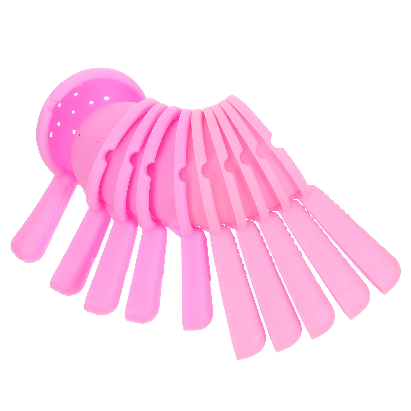 10 Pcs Sand Sifting Toy Kids Beach Toys Shovels for Digging Child Toddler Playset Outdoor