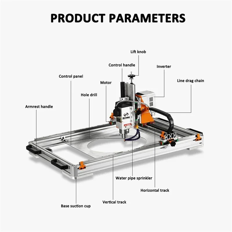حوض غسيل آلة حفر الرخام الحجري تلميع الحواف الجرانيت لوح الرخام قطع آلة حفر الحوض #6
