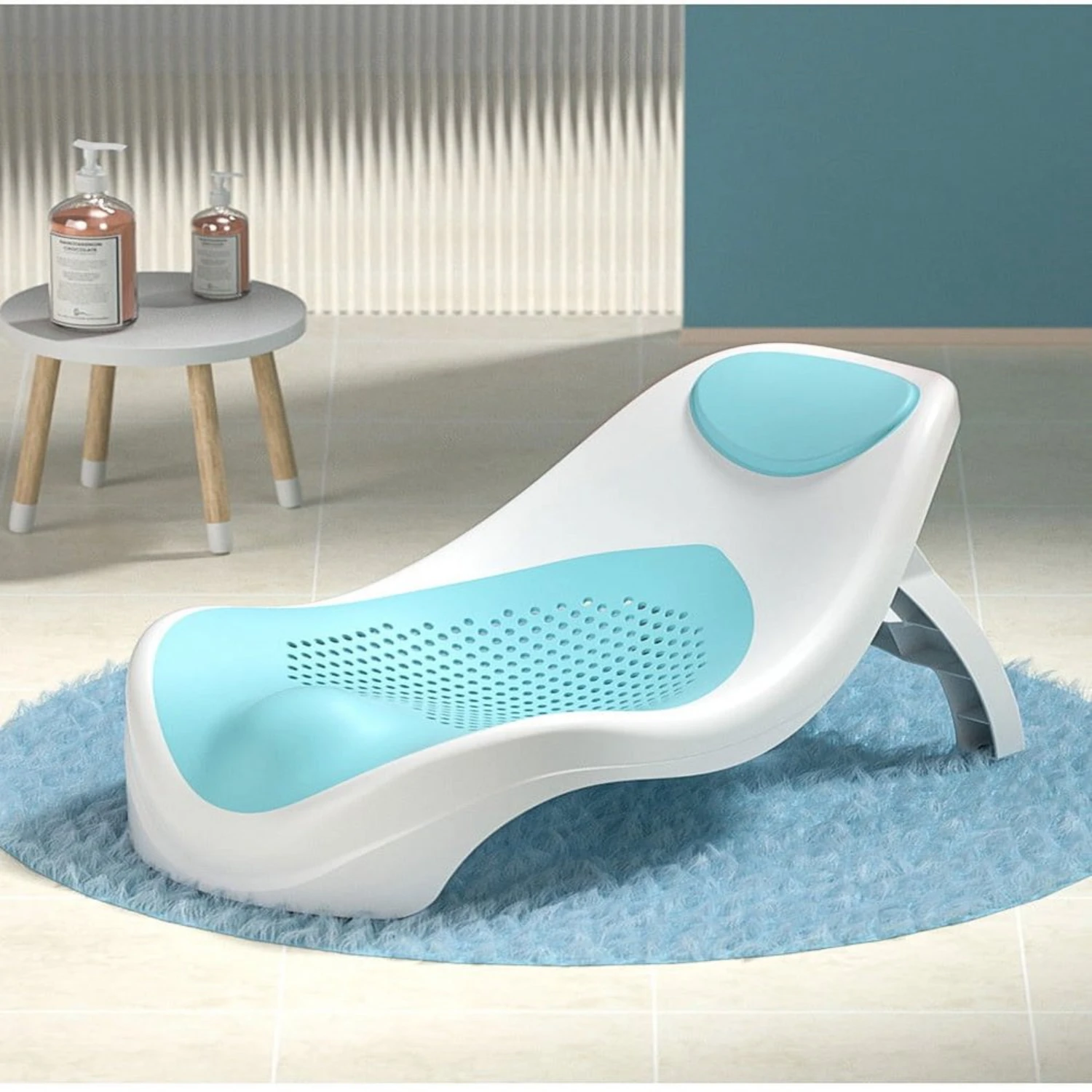 4-in-1 Bath Tub| Transforms Infant Bathtub to Toddler Bath Seat with Backrest