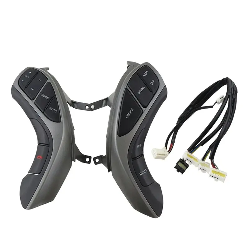 

For Elantra AVANTE MD 96700-3X800 LH& RH Steering Wheel Control Switch Button Bluetooth Cruise Audio Car Interior