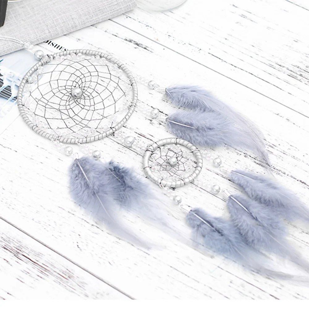 9Pack X(Dream Catcher - Handmade Traditional Wall Hanging Home Decor Ornament Craft Valentine's Day Gifts for Friends) view 4