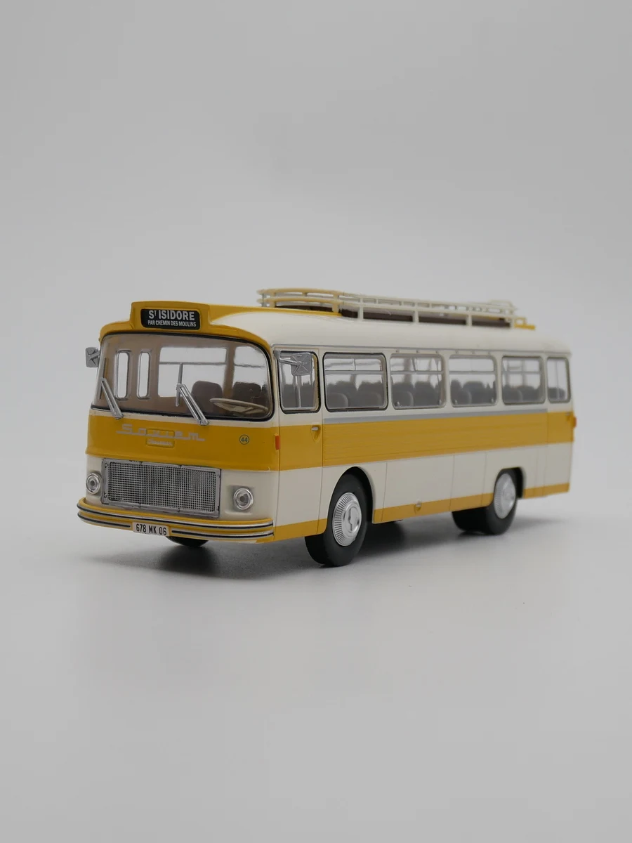 다이캐스트 Ixo 1:43 스케일 Renault Saviem SC 51 P Renault 버스 합금 자동차 모델 Collectible 장난감 선물 기념품 디스플레이 장식품