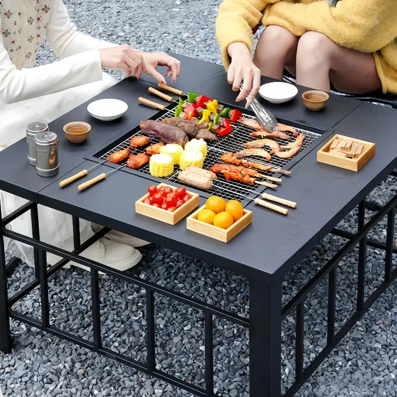BBQ Grill Tea Table Heating Grill BBQ Grill 3