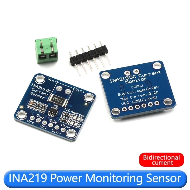 INA219 I2C Interface Zero Drift Bidirectional Current/Power Monitoring Sensor Module