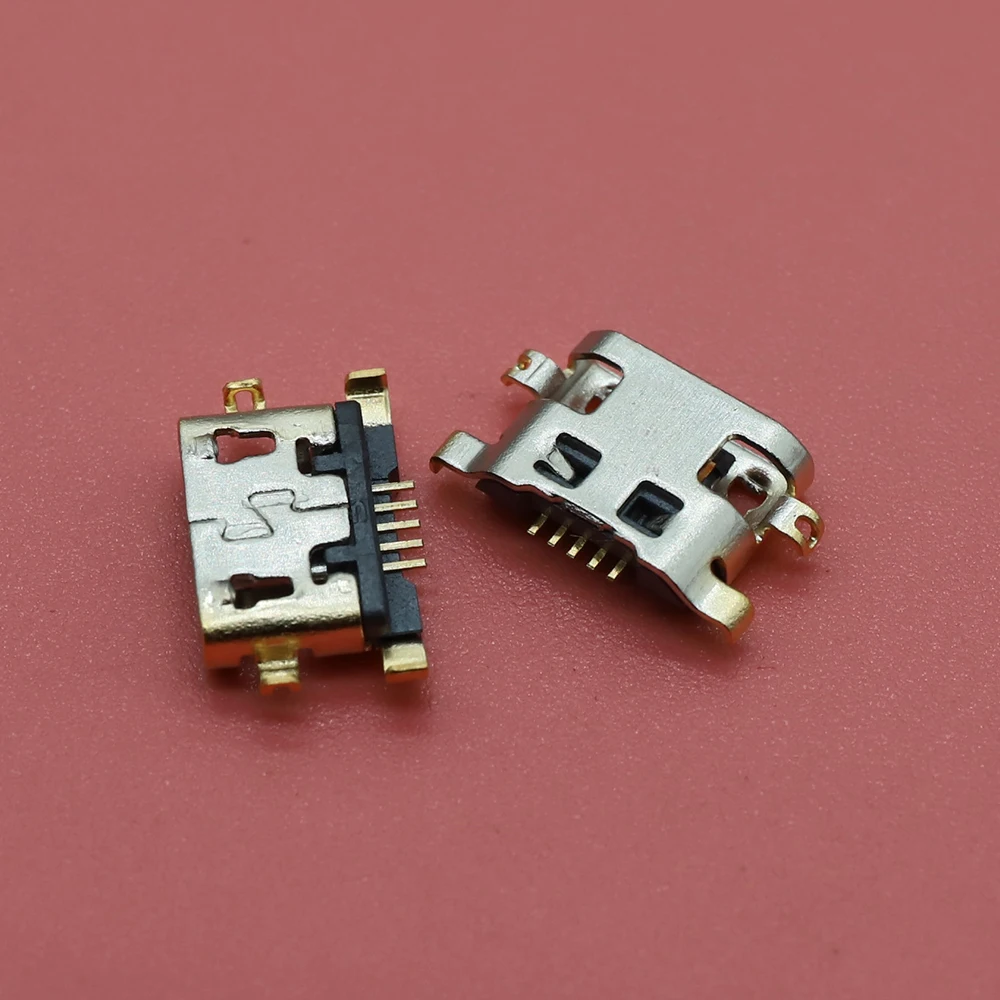 100 Stuks Voor Alcatel One Touch Pop C7/3/5/10 C5/3C/C3 Hero 2/N3/2C Idol 5/S/mini USB Charger Plug Dock Poort Opladen Connector