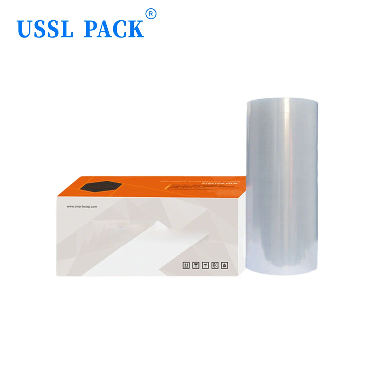 SF007 High Quality PE PET Plastic Film Transparent Film Pallet Packaging Film