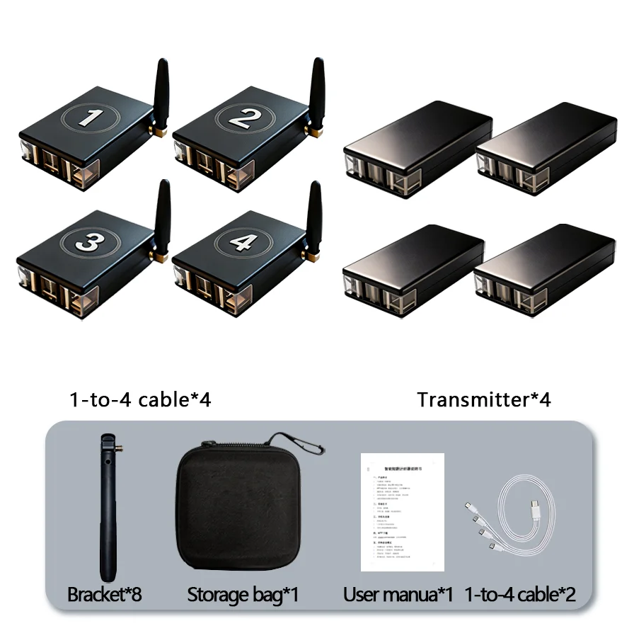 QUELING Smart Infrared Sprint Timer with Photoelectric Gate 0.001s Accuracy Photocell IR Sensor Millidash