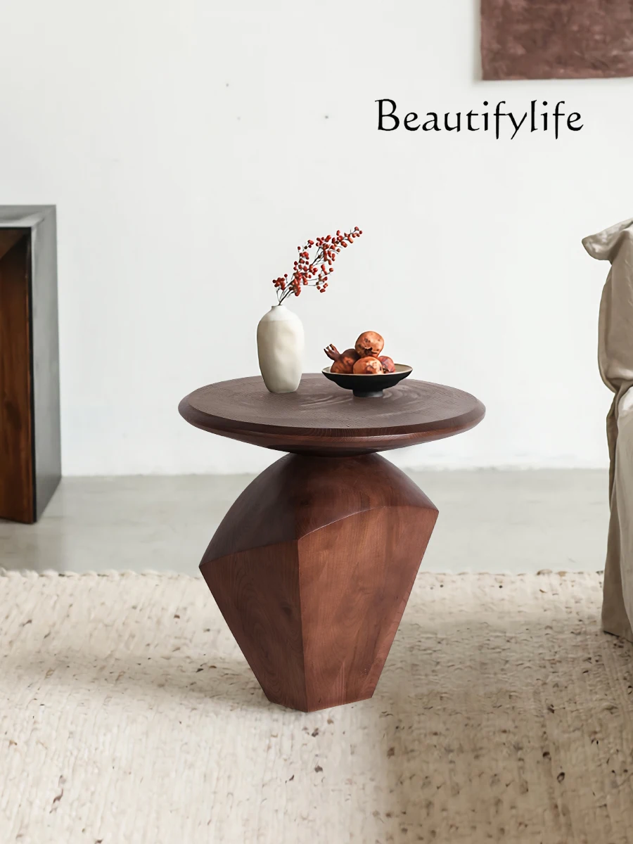 Ji Ji Style Creative Side Table Light Luxury High Sense Sofa and Tea Table Living Room and Bedside Art Side Table