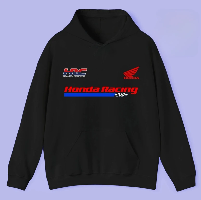 

Honda logo hoodie autumn and winter men's and women's general street wear casual hoodie motorcycle