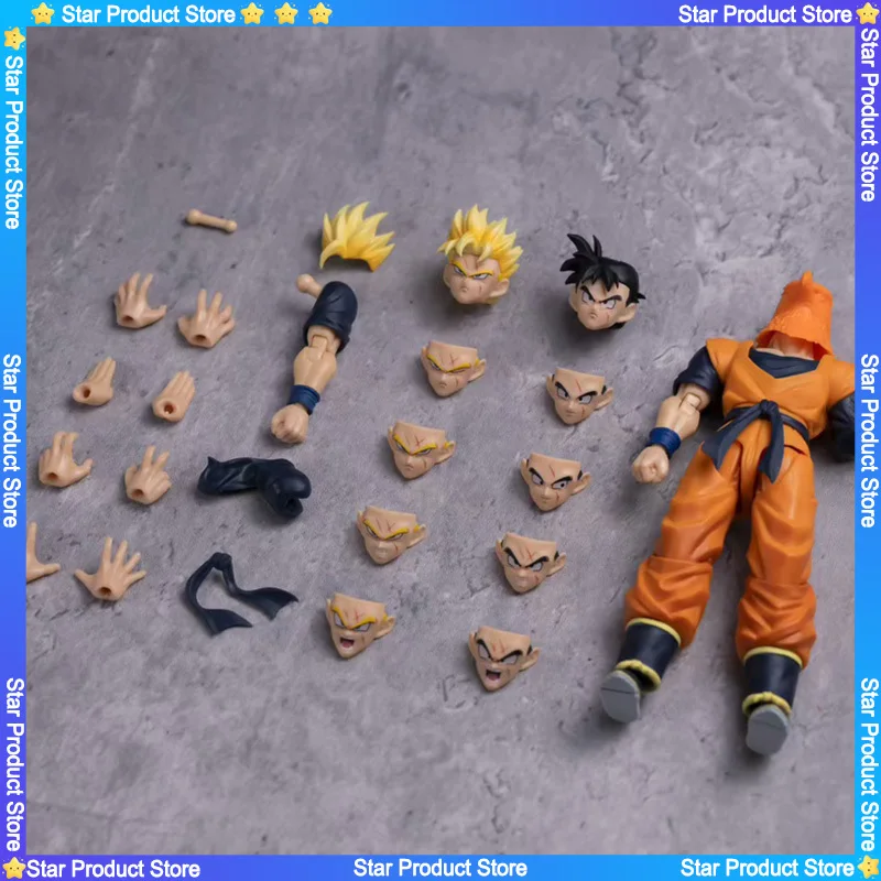 En Stock, Figura de Acción de Anime Dragon Ball Z Shf Super Saiyan Ssj From The Future Son Gohan Ha Toys Haz001/002/003, Modelo de PVC