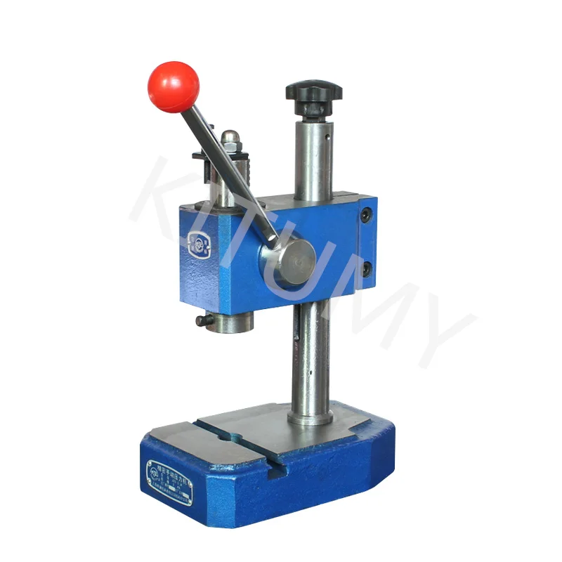 Small Manual Press J03-0.5A Desktop Manual Punching Nominal Press Hand Beer Punching Punching Machine 5KN