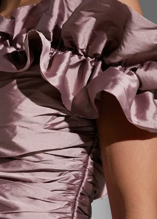 High Quality Customized Floor Length Backless Zipper Off Shoulder Vestidos Elegantes Para Mujer Para Una Boda فساتين السهرة