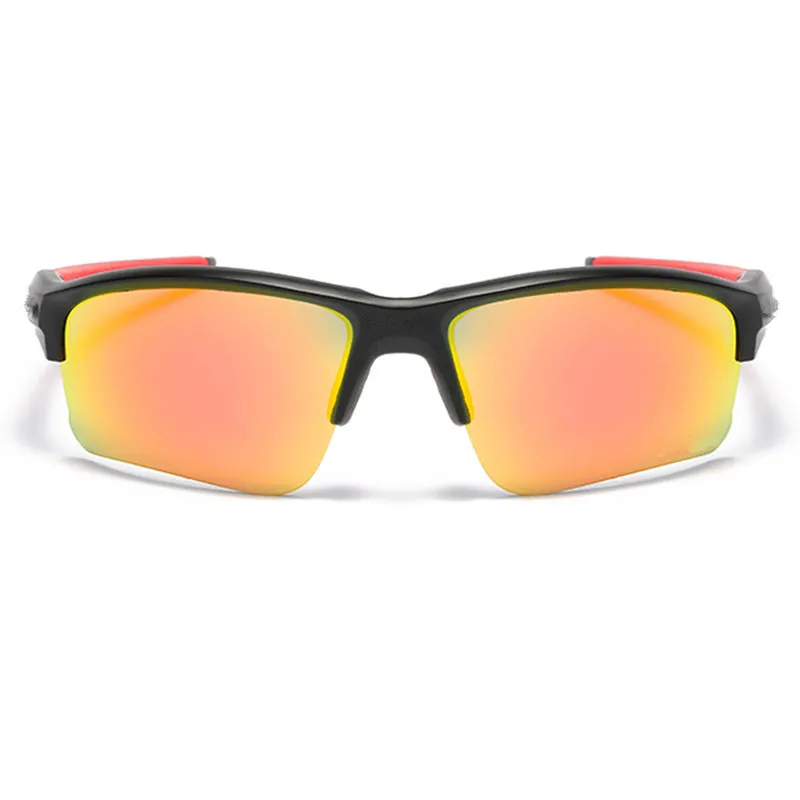 Gafas de sol deportivas de marca para hombre y mujer, lentes Anti-UV de espejo clásico, a la moda, para pesca, UV400