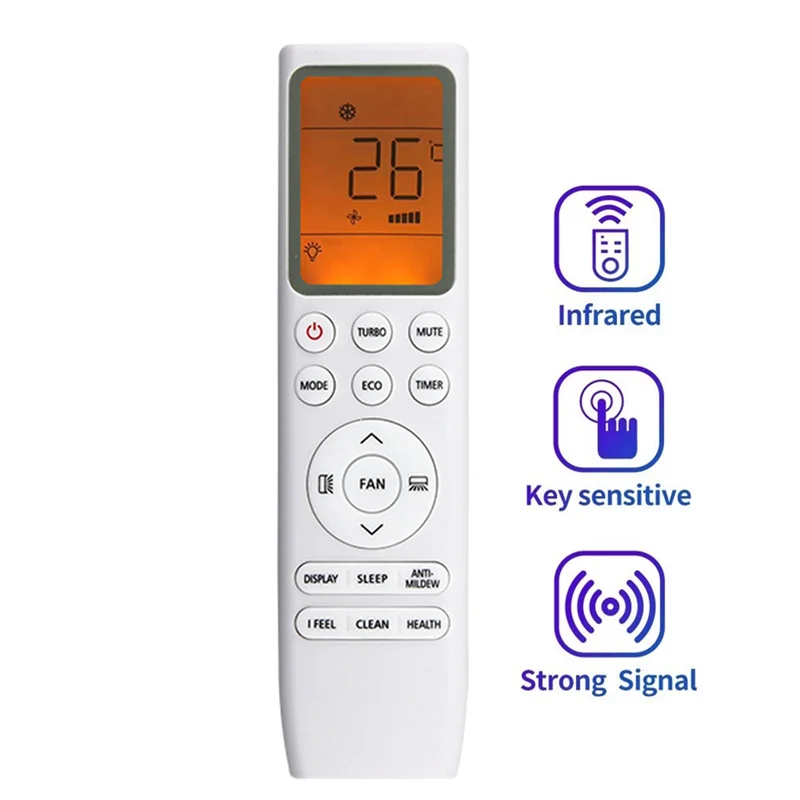 Replace Air Conditioner Remote Control For POYAL OFAAH Air Conditioner Remote Control-ABIU